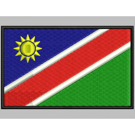 NAMIBIA FLAG Embroidered Patch