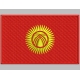 KYRGYZSTAN FLAG Embroidered Patch