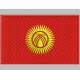 Parche Bordado Bandera KIRGUISTAN
