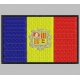 Parche Bordado Bandera ANDORRA
