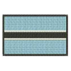 Parche Bordado Bandera BOTSWANA