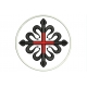 CROSS ORDER of MONTESA Embroidered Patch