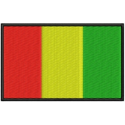Parche Bordado Bandera GUINEA CONAKRY