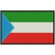 EQUATORIAL GUINEA FLAG Embroidered Patch