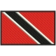 TRINIDAD & TOBAGO FLAG Embroidered Patch