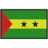 SAO TOME & PRINCIPE FLAG Embroidered Patch