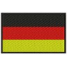GERMANY FLAG Embroidered Patch