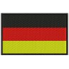 GERMANY FLAG Embroidered Patch