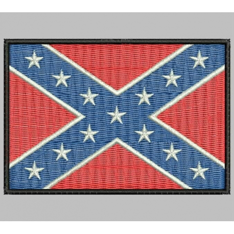 Parche Bordado Bandera US CONFEDERADOS