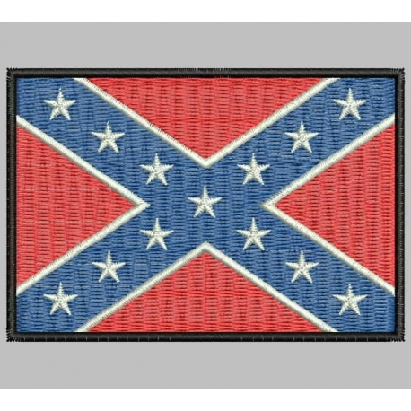US CONFEDERATE FLAG Embroidered Patch