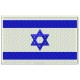 ISRAEL FLAG Embroidered Patch