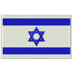 ISRAEL FLAG Embroidered Patch