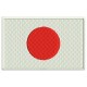 Parche Bordado Bandera JAPON