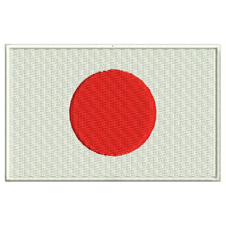 JAPAN FLAG Embroidered Patch