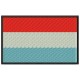 Parche Bordado Bandera LUXEMBURGO