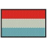 Parche Bordado Bandera LUXEMBURGO