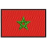 MOROCCO FLAG Embroidered Patch
