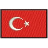 TURKEY FLAG Embroidered Patch