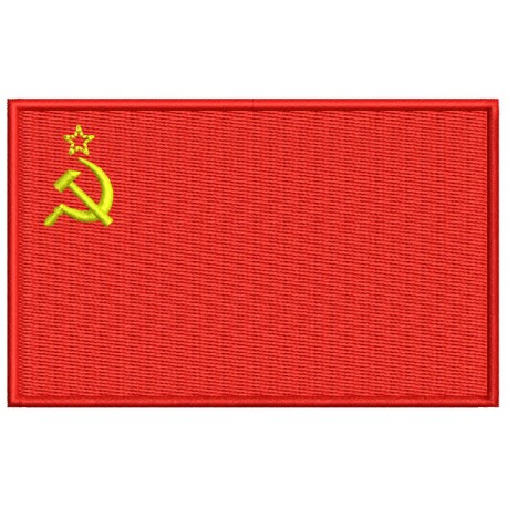 USSR (SOVIET UNION) FLAG Embroidered Patch