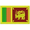 Parche Bordado Bandera SRI LANKA