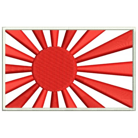 Parche Bordado Bandera JAPON II GUERRA (KAMIZAZE)