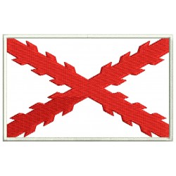 Parche Bordado Bandera CRUZ DE BORGOÑA