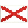 Parche Bordado Bandera CRUZ DE BORGOÑA
