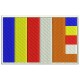 BUDDHIST FLAG Embroidered Patch