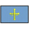 ASTURIAS FLAG Embroidered Patch