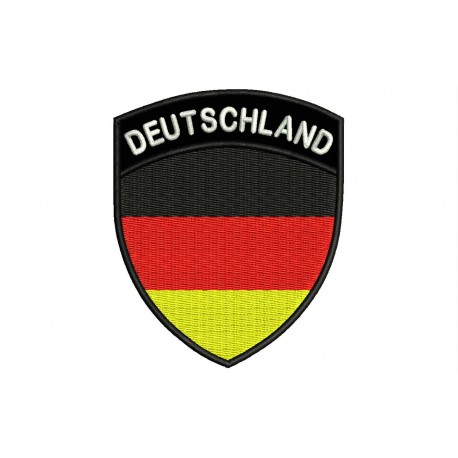 GERMANY SHIELD Embroidered Patch