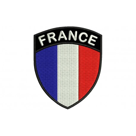 Parche Bordado Escudo FRANCIA