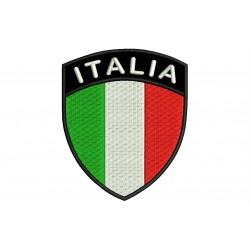ITALIA SHIELD Embroidered PAtch