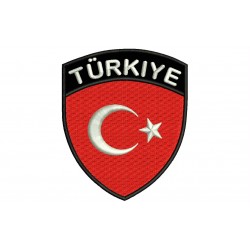 TURKEY SHIELD Embroidered Patch