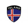 ICELAND SHIELD Embroidered Patch