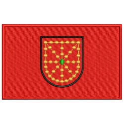 NAVARRA FLAG Embroidered Patch