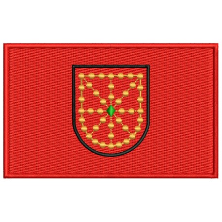 NAVARRA FLAG Embroidered Patch
