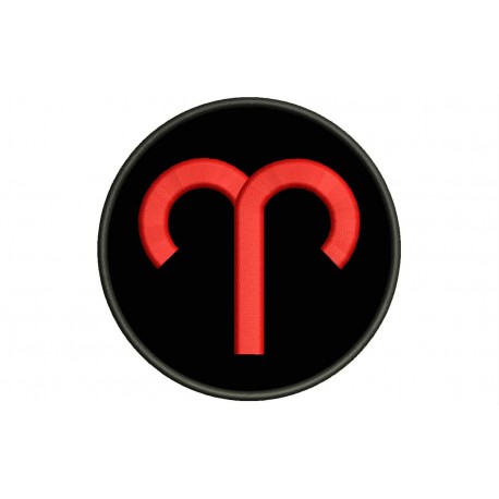 ARIES SIGN (Zodiac) Embroidered Patch