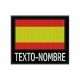 Flag with Name Custom Embroidered Patch