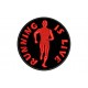 RUNNING IS LIVE Embroidered Patch