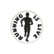 RUNNING IS LIVE Embroidered Patch