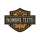 Parche Bordado HARLEY DAVIDSON Motor Company (Personalizable)