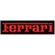 FERRARI (Letters) Embroidered Patch