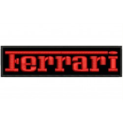 FERRARI (Letters) Embroidered Patch