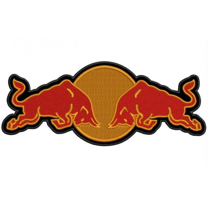Red Bull Racing Logo Iron-on Patches and Stickers Finish Vinyl