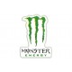 Parche Bordado MONSTER ENERGY (Fondo BLANCO)