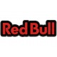 Parche Bordado RED BULL (Fondo NEGRO)