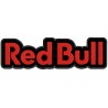 RED BULL Embroidered Patch (BLACK Background)
