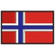 Parche Bordado Bandera NORUEGA