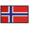 Parche Bordado Bandera NORUEGA