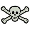 PIRATE SKULL AND CROSSBONES Embroidered Patch
